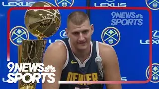 Nuggets' Nikola Jokic answers if this summer was the most fun he's had in the NBA