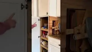 Soft close cabinets without the hassle of changing all your hinges! #kitchencabinet #kitchenhacks