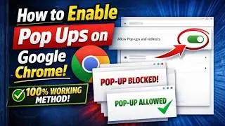 How to Enable Pop Ups on Google Chrome In 2026