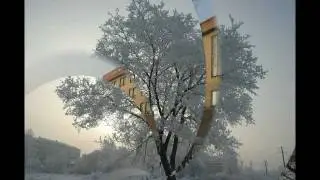 Abakan in the winter