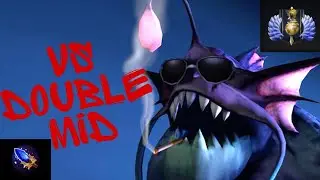 Mid Slardar VS Double Mid