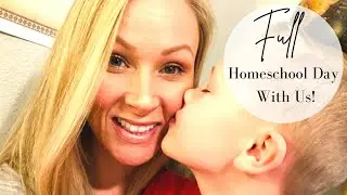 FULL Homeschool Day with Us! || Homeschool Day Routine || Just a Regular Day in the Life!