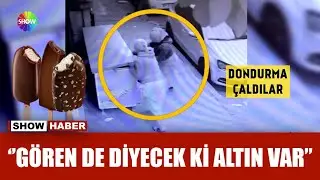Sabah sabah dondurma çaldılar!