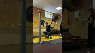 Рывок 100 #weightlifting #тяжелаяатлетика #тяжелаяатлетика #штанга #shorts