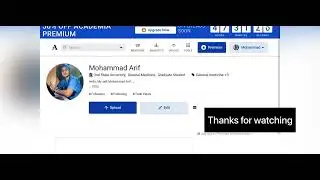 Create Academia.edu account 2023| Academia Sign Up Free | Upload your research paper | Profile setup