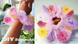 Easy & Simple DIY Scrunchies