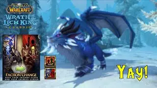 Faction & Race changes WOOOOO