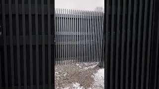 Встречайте! Полностью непрозрачные современные автоматические ворота в стиле Hi-tec.