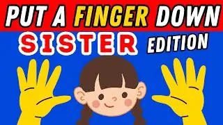 Put A Finger Down If Sister Edition 👩‍❤️‍👩👭🏻 | Put A Finger Down If Quiz TikTok 