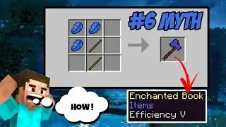 Busting top 6 Minecraft Myth like @Mcaddon  @AdiSpot// Minecraft viral myth #minecraft #viral #hindi