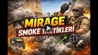 👉CS2 Mirage Smoke Tactics! (Smokes That 90% of Players Don't Know About) 😳🔥 (CS2)