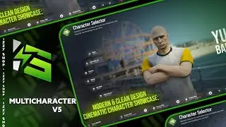 Izzy Shop Multi Character V5 [ Fivem Multi Character ] [ESX-QB-QBOX]