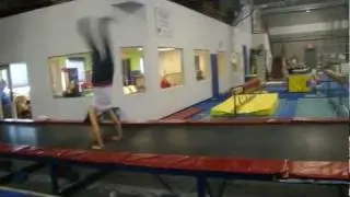 Round-Off Handspring Tuck, Handspring Tuck