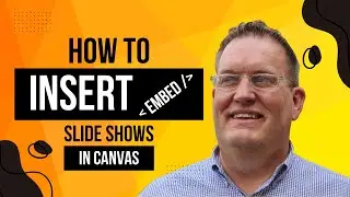 How to put Google Slides or a Power Point into Canvas Discussion