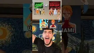 COP OR DROP📈📉 ELBAF EDITION😤 #onepiece #usopp #zoro #garp #nami #goldroger #bepo #fexr