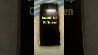 Double Tap Screen On Of Redmi8 | Double Tap Screen Lock | Double Tap Screen On 