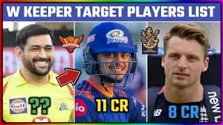 IPL 2022 MEGA AUCTION TARGET PLAYERS || WICKET-KEEPERS TARGET PLAYERS LIST || IPL MEGA AUCTION
