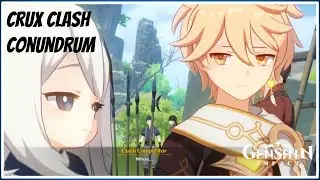 FINALLY Meeting Kazuha & Beidou! (Genshin Impact) / Crux Clash Competition Playthrough Reaction