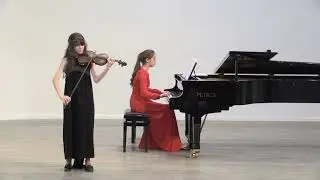 П.Сарасате Андалузский романс исполняет Стелла Кочарян скрипка, Елена Каткова фортепиано