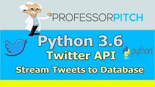 Stream Tweets Live to Database (