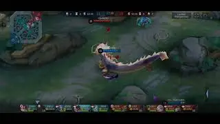 duo tank in match franco exp lane, johnson roam