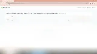 Cisco CCNA Exam Giveaway Winner - January 2024