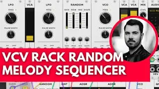 VCV Rack Random Module: Creating Random Melody and Bass Sequences