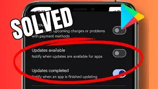 How to block update available notifications from Play Store