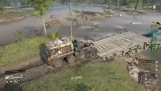 SnowRunner - PTS 8. phase - The institute - Bridge hitbox problem.
