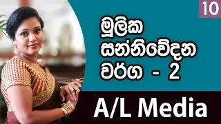 මූලික සන්නිවේදන වර්ග - 2 - [Communication & Media Studies - A/L]