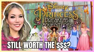 Disneyland 2024 | Princess Breakfast Adventures UPDATED Review | Grand Californian Character Dining