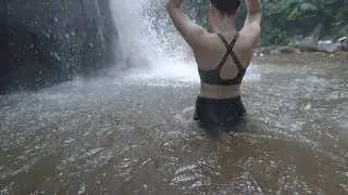 Hiking To Beautiful Sungai Pisang Waterfall