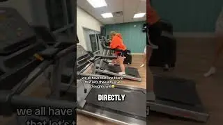Don't Step On Running Treadmill 
