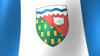 Flag of the Northwest Territories - Drapeau des Territoires du Nord-Ouest