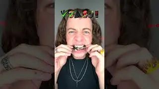 Spicy Black Food ASMR!? 🥵