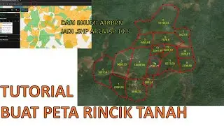 Cara Membuat Peta Rincik dengan ArcMap | ArcGIS 