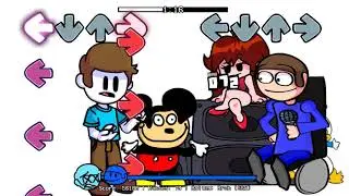 FNF: VS MOKEY BUT DIFFERENT CHARACTERS SINGS (full version)