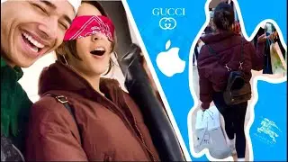 BUYING EVERYTHING SHE TOUCHES BLINDFOLDED! *BREAK THE BANK?!*