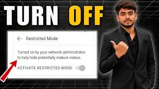How to Fix YouTube Restrictions Have Been Turned On by Your Network Administrator (Turn Off )