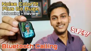 My new Smartwatch💥Noise Colorfit Pulse Go Buzz Bluetooth Calling Smart Watch with Call Function