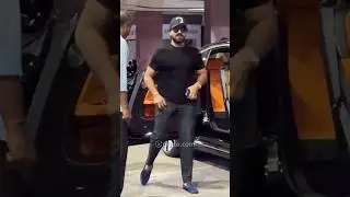 Mega Powerstar #RamCharan 😎 off from Hyderabad | Gulte.com
