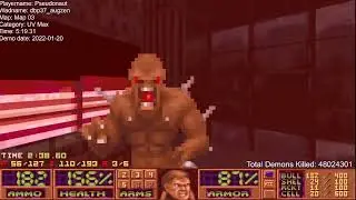 Doom 2: Doomer Boards Projects 37 AUGER;ZENITH MAP03: Starlight Square UX-Max in 5:19 by Pseudonaut