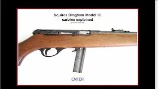 Squires Bingham Model 20 carbine explained - HLebooks.com