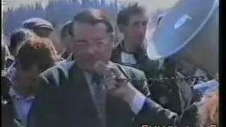 Репортаж об акции протеста работников 