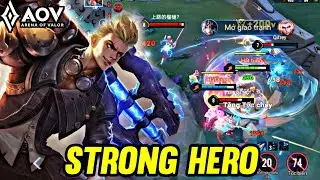 AOV : NEW HERO BIRON GAMEPLAY | STRONG HERO - ARENA OF VALOR LIÊNQUÂNMOBILE ROV