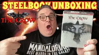 The Crow 4k Steelbook Unboxing (Zavvi Exclusive)
