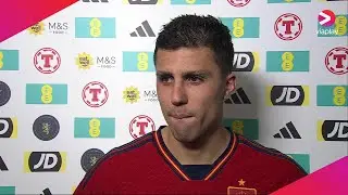 Spain's Rodri gives his verdict on loss to Scotland: 