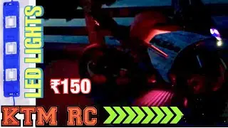 KTM RC Ultra LED Light /Installing in KTM bike | KTM Modifications || AJVLOGS