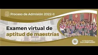 Examen de aptitud de maestrías
