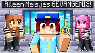 Ik Werd Bewaker Van Een Meisjes Gevangenis! (Minecraft)